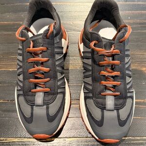 Maison Martin Margiela Gray and Rust Sneakers
